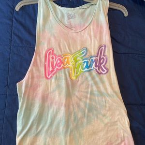 Lisa Frank muscle tee